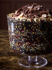 Black Leopard Print Trifle Bowl - Image 2 of 3