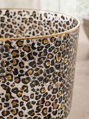 Black Leopard Print Trifle Bowl - Image 4 of 5