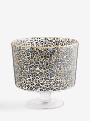 Black Leopard Print Trifle Bowl - Image 5 of 5