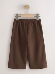 Chocolate Brown Wide Leg Sweat Joggers (3mths-7yrs) - Image 6 of 8