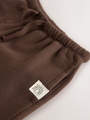 Chocolate Brown Wide Leg Sweat Joggers (3mths-7yrs) - Image 8 of 8