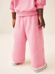 Pink Wide Leg Sweat Joggers (3mths-7yrs) - Image 3 of 7