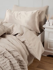 Silky Silks Linen Mulberry Silk Standard Pillowcase - Image 2 of 5