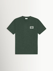 Les Deux Pine Green Italian Graphic Print T-Shirt - Image 6 of 7