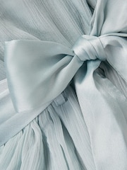 Monsoon Green Ava Cape Sleeve Chiffon Bridesmaid Dress - Image 3 of 3