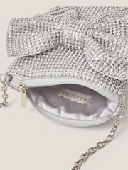 Monsoon Diamanté Embellished Bow Bag - תמונה 3 מתוך 3