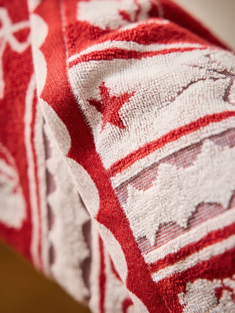 Santa and Christmas Icon Towel - Imagen 2 de 3