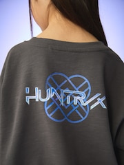 Charcoal Grey KPOP Demon License Hunters Long Sleeve Sweat Top (6-16yrs) - Image 6 of 10
