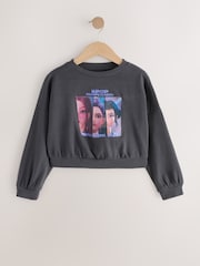 Charcoal Grey KPOP Demon License Hunters Long Sleeve Sweat Top (6-16yrs) - Image 7 of 10