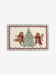 Natural Christmas Gingerbread Bath Mat - Image 4 of 4