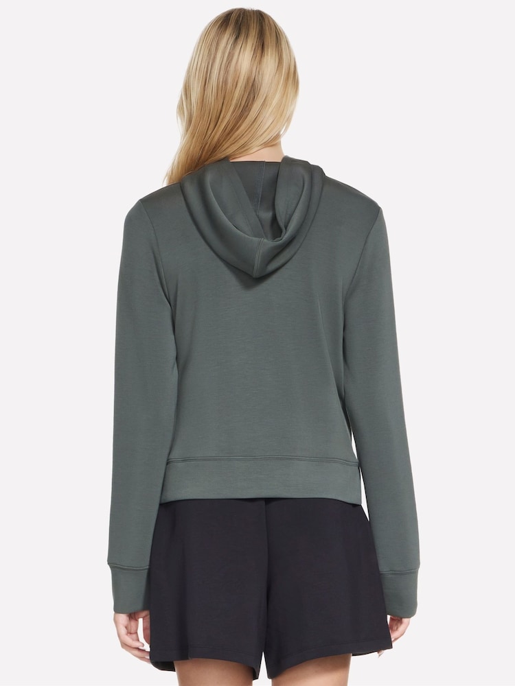Skechers Green Skechluxe Elevate Hoodie - Image 2 of 4