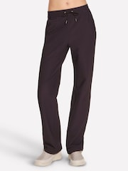 Skechers Brown Go Luxe Rib Joggers - Image 1 of 4
