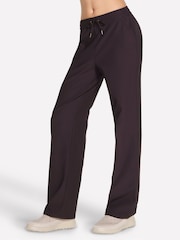 Skechers Brown Go Luxe Rib Joggers - Image 3 of 4