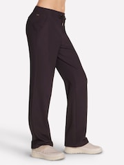 Skechers Brown Go Luxe Rib Joggers - Image 4 of 4