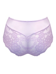 Pour Moi Purple Short Fleur Cheeky V-Shaped Knickers - Image 4 of 4