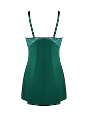 Pour Moi Green Fleur Lace Chemise - Image 4 of 4