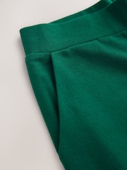 Verde - Pantalones de jersey de pierna ancha (3-16años) - Imagen 3 de 4