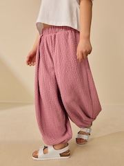 Pink Textured Balloon Trousers (3-16yrs) - Image 1 of 8