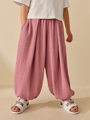 Pink Textured Balloon Trousers (3-16yrs) - Image 2 of 8