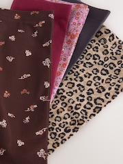 Mehrfarbige Tiermotive - Leggings im 5er-Pack (3–16 J.) - Bild 9 von 9