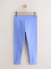 Blue/Graffiti Leggings 5 Pack (3-16yrs) - Image 5 of 9