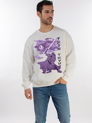 Brands In White Star Wars Japanese Darth Vader Sweat Top - Image 2 of 5