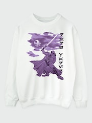 Brands In White Star Wars Japanese Darth Vader Sweat Top - Image 3 of 5