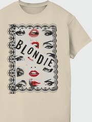 Brands In Blondie Lace Eyes & Lips Music T-Shirt - Imagen 4 de 5