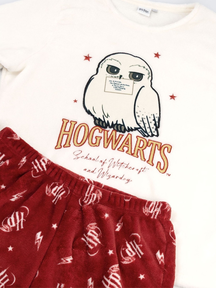 Vanilla Underground White Harry Potter Hedwig Long Sleeve Leg Pyjamas Set - Image 5 of 5 Vanilla Underground White Harry Potter Hedwig Long Sleeve Leg Pyjamas Set - Image 5 of 5