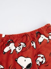 Vanilla Underground Peanuts Snoopy Fleece Long Sleeve Leg Pyjamas Set - Imagen 7 de 7