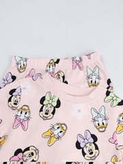 Vanilla Underground Pink Disney Minnie Mouse Cotton Long Sleeve Leg Pyjamas Set Multi Pack Of 2 - Image 5 of 5