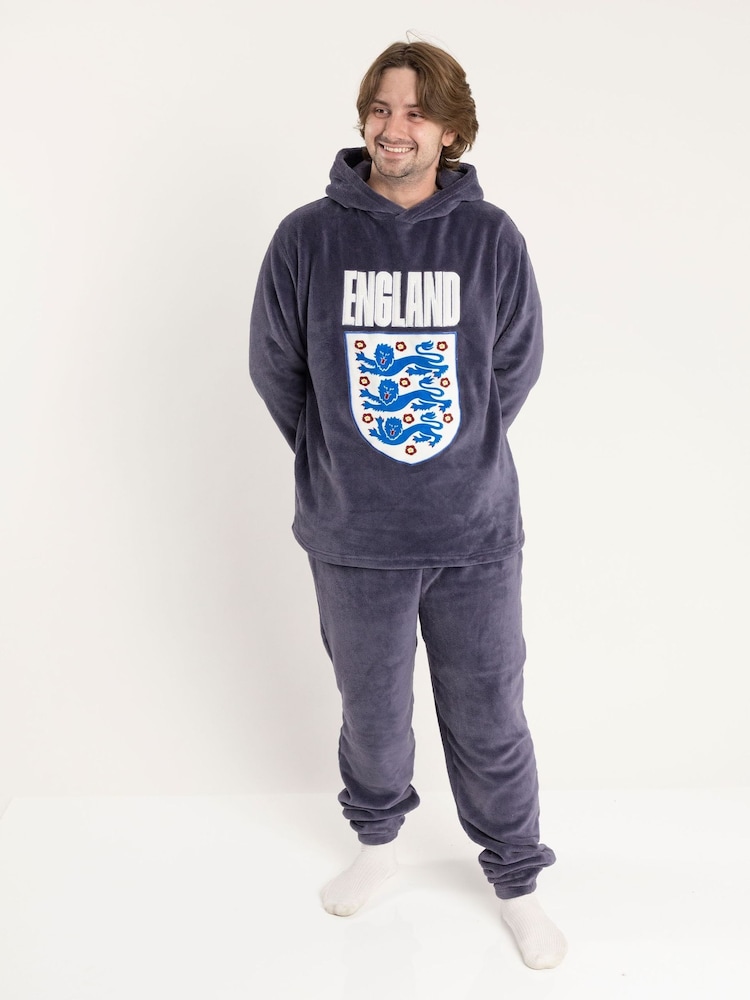 Vanilla Underground England ロゴ長袖ロングレッグパジャマセット - 画像 1 / 5