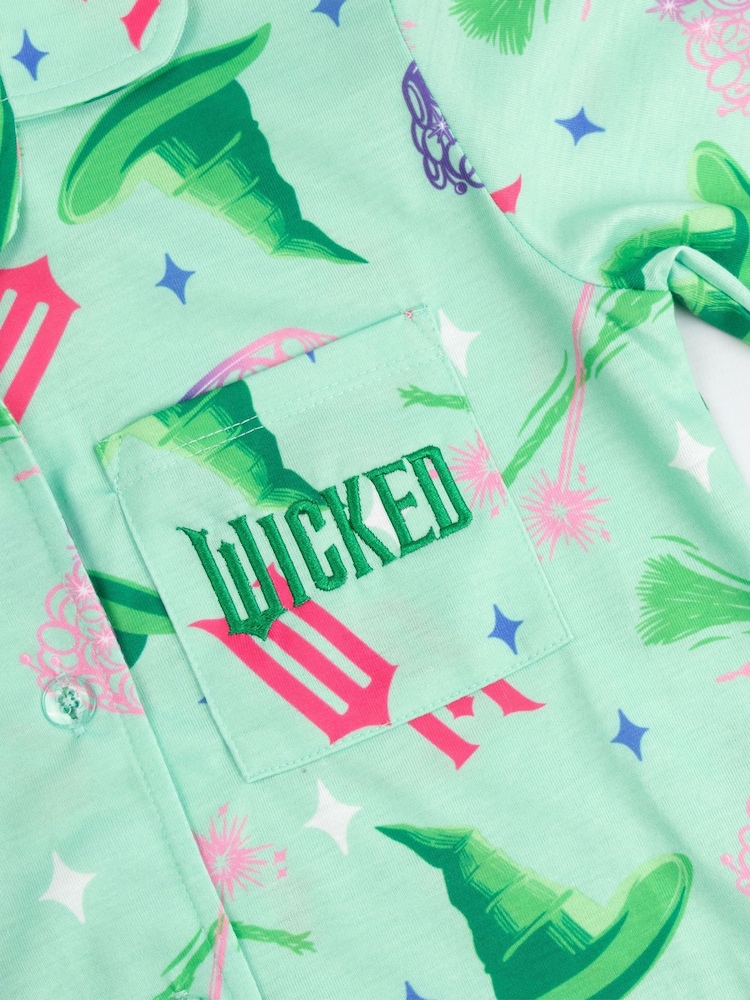 Vanilla Underground Wicked Button-Up Long Sleeve Leg Pyjamas Set - صورة 6 من 6 Vanilla Underground Wicked Button-Up Long Sleeve Leg Pyjamas Set - صورة 6 من 6