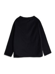 Vanilla Underground Black Nirvana Logo Long Sleeve Long Leg Pyjamas Set - Image 2 of 5