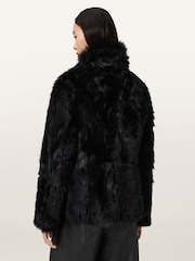 AllSaints Wilton Shearling Jacket - Imagen 8 de 9