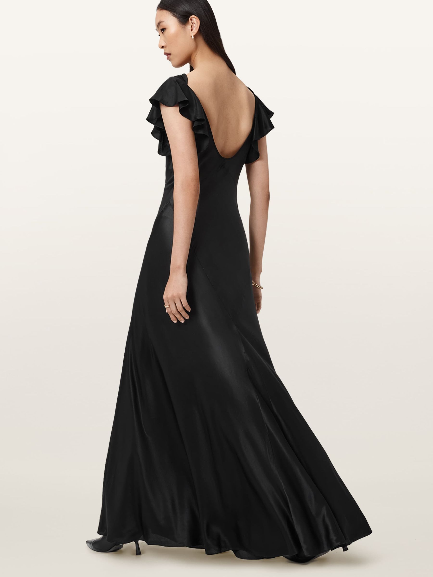 Buy AllSaints Black Flora Dress from the Next UK online shop