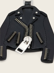 AllSaints Black Balfern Keyring - Image 2 of 2