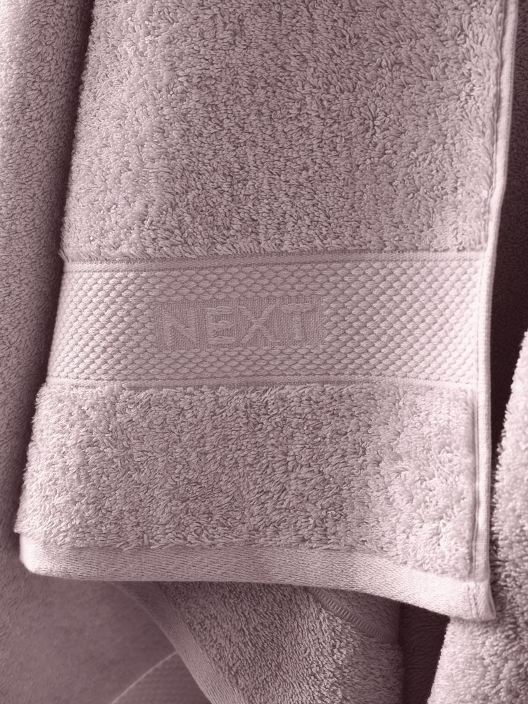 Lilac Purple Egyptian Cotton Towel - Image 3 of 3 Lilac Purple Egyptian Cotton Towel - Image 3 of 3
