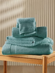 Light Teal Egyptian Cotton Towel - Image 1 of 3