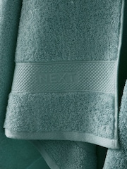 Light Teal Egyptian Cotton Towel - Image 2 of 3