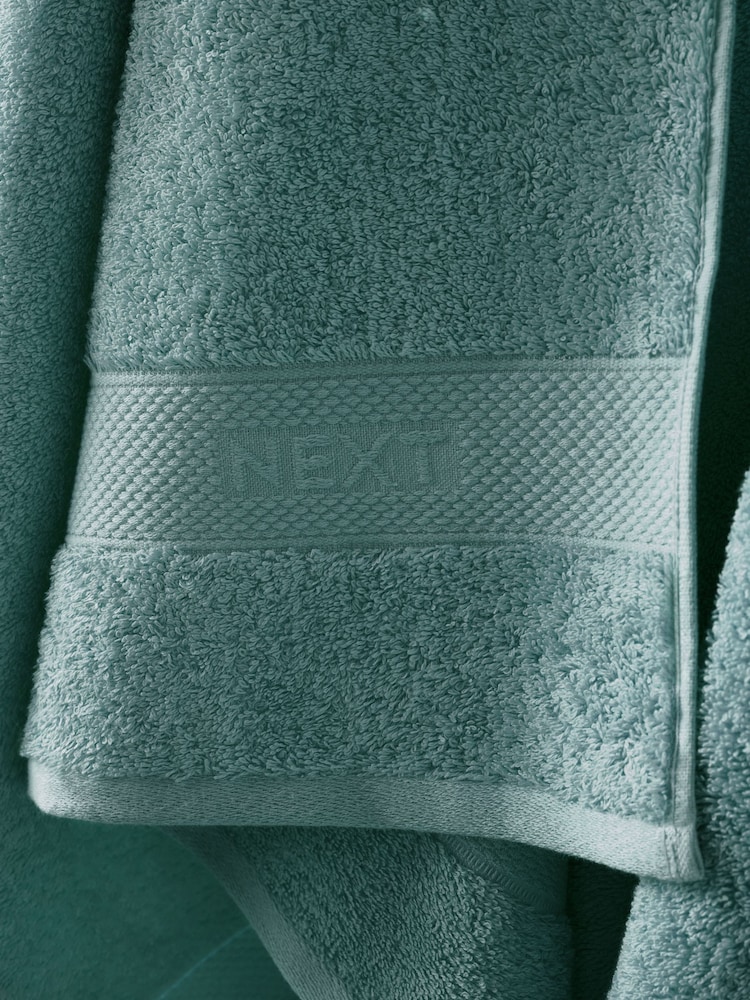 Light Teal Egyptian Cotton Towel - Image 2 of 3