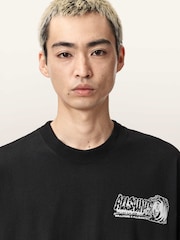 AllSaints Burnout Short Sleeve Crew Neck T-Shirt - Imagen 2 de 9