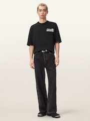 AllSaints Burnout Short Sleeve Crew Neck T-Shirt - Imagen 4 de 9