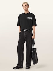 AllSaints Burnout Short Sleeve Crew Neck T-Shirt - Imagen 5 de 9