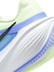 Nike White/Blue Downshifter 14 Running Trainers - Image 7 of 8