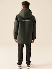 Khaki Green Waterproof Parka Coat (3-17yrs) - Image 3 of 13