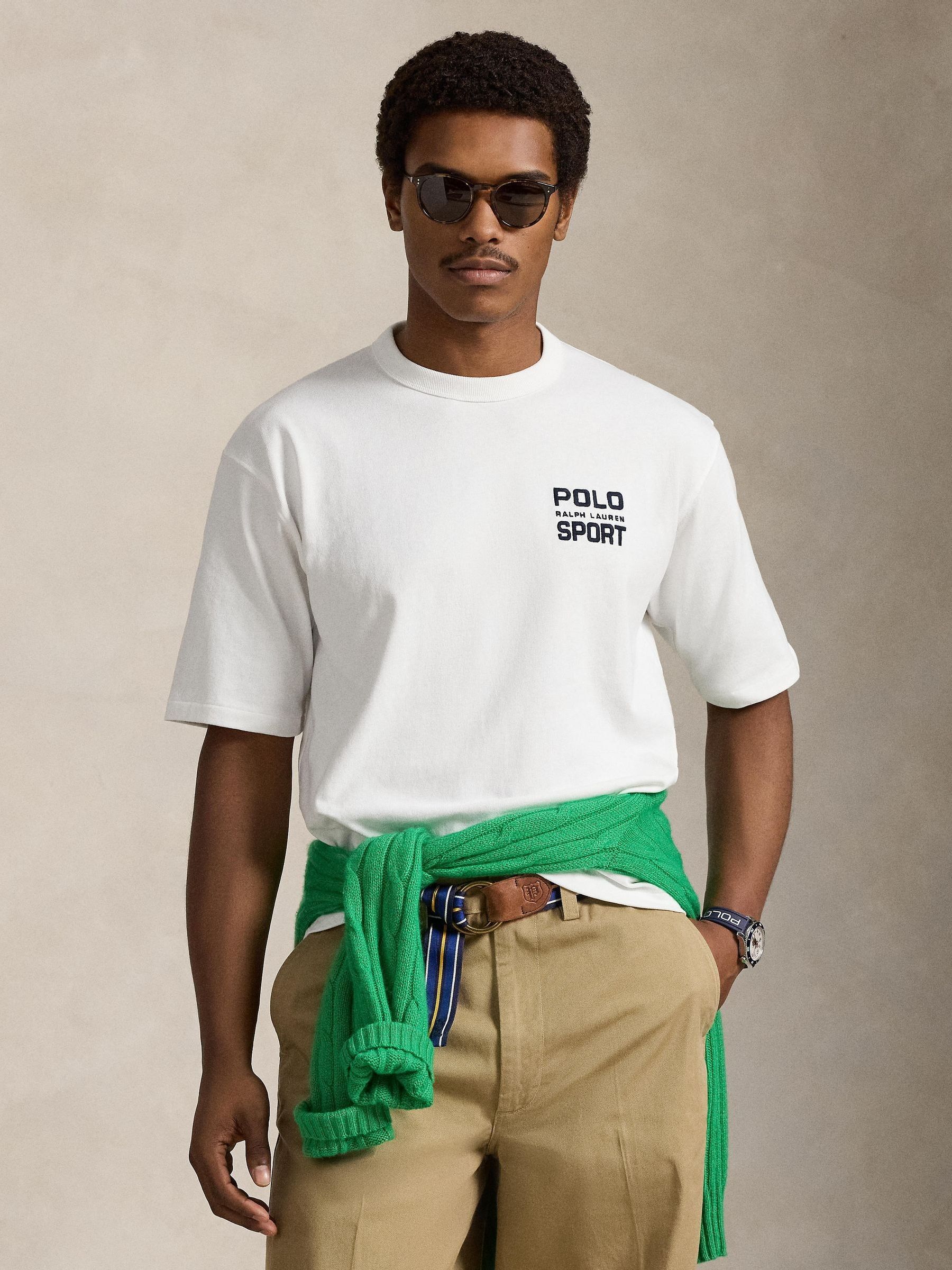 POLO RALPH LAUREN ホワイトポロシャツ XS Buy Polo Ralph Lauren White Polo Sport Back Print T-Shirt from