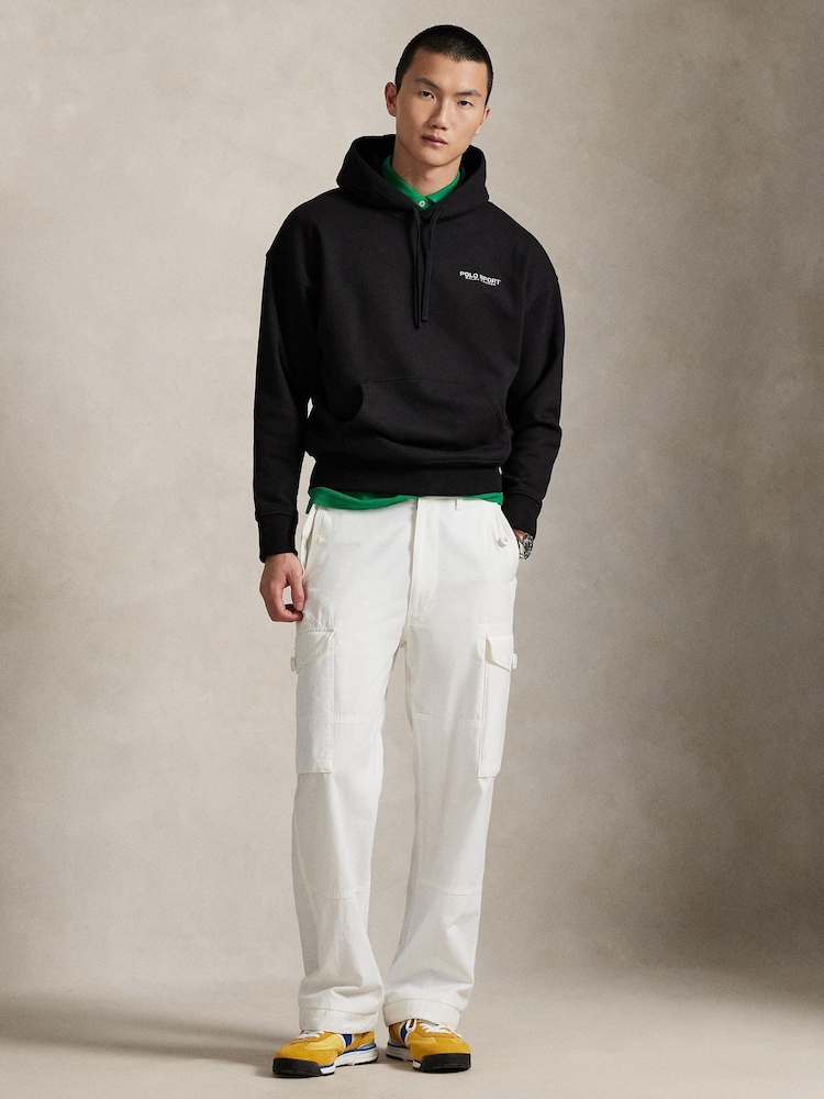 Polo Ralph Lauren Black Polo Sport Logo Hoodie - Image 2 of 5