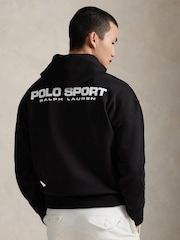 Polo Ralph Lauren Black Polo Sport Logo Hoodie - Image 3 of 5
