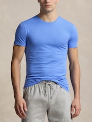 Polo Ralph Lauren Chalk White Slim T-Shirts 3 Pack - Image 3 of 5